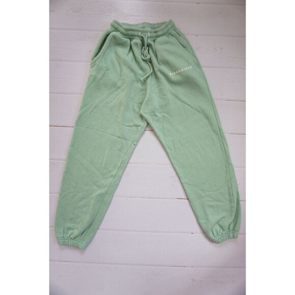 Misguided Petite Jogger Tapered Elastic Drawstring Sweatpants, Size 0P - Picture 2 of 7